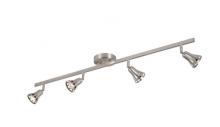 Trans Globe W-494 BN - 4 LT TRACK-VANITY-GU10 SOCKET-